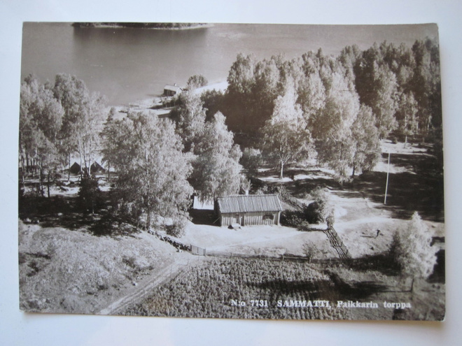 VANHA Postikortti Sammatti Lohja 1950-luku Karhumäki