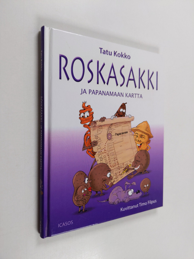 Tatu Kokko : Roskasakki ja Papanamaan kartta (signeerattu)