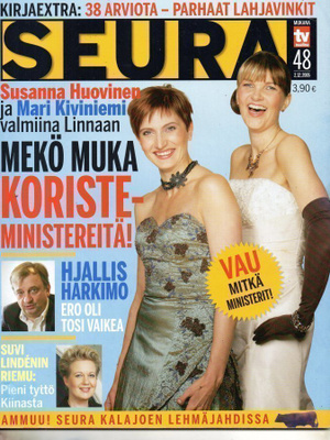 Seura n:o 48 2005 Susanna & Mari. Laura & Irina. Harry Harki