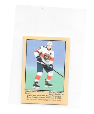 2022-23 Parkhurst Champions Retros #R-30 Aleksander Barkov