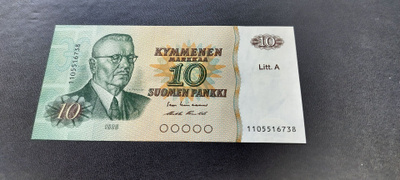 10mk 1980 Litt.A, LIN-Pun, KL 9-10