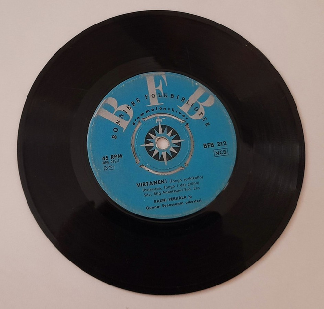 RAUNI PEKKALA Virtanen/ Bom biribiribo BFB212 1961