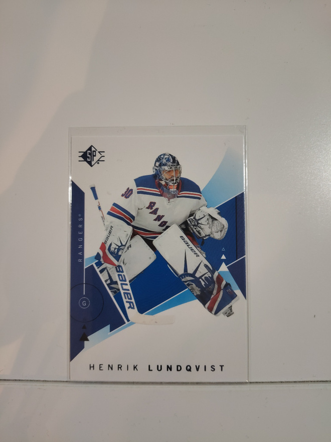 2018-19 SP - Blue #50 Henrik Lundqvist