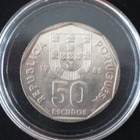 Portugali 50 Escudos kolikko 1986 - pikkukuva 2