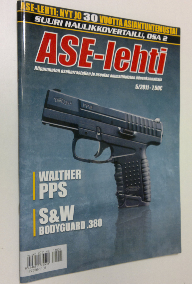 Ase-lehti n:o 5/2011 : Suomen asehistoriallinen seura ry:...