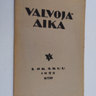 Valvoja-aika : lokakuu 1925 - pikkukuva 1