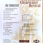 CREEDENCE CLEARWATER REVIVAL: In concert DVD - pikkukuva 2