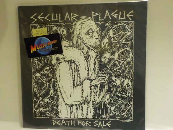 SECULAR PLAGUE - DEATH FOR SALE M-/EX+ FRANCE 2013 LP