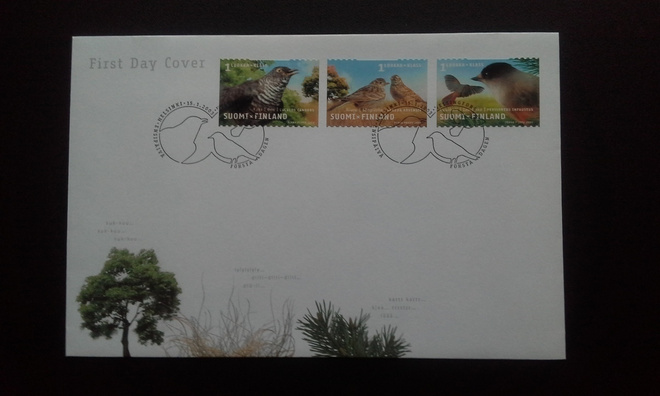 FDC Yleismerkkejä 1lk 15.1.2003 LaPe 1630-1632