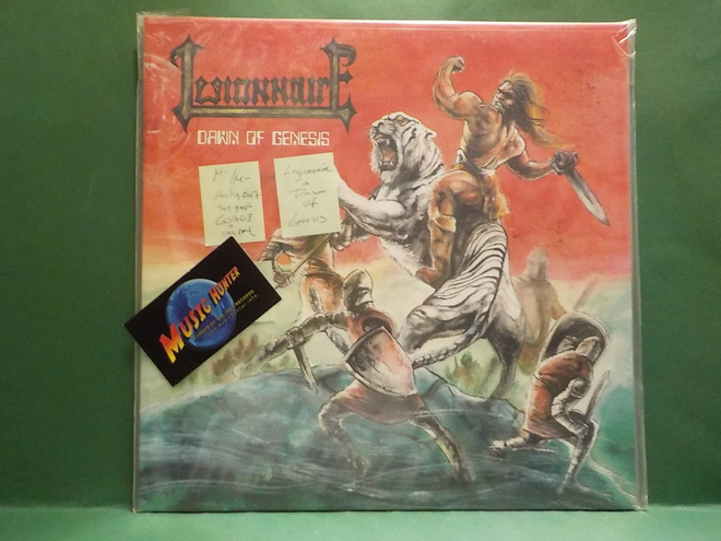LEGIONNAIRE - DAWN OF GENESIS M-/M- ITALY 2017 1ST PRESS LP