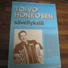 TOIVO HONKOSEN SÄVELLYKSIÄ : nuottivihko 19 sivua - pikkukuva 1