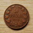 10 Penniä 1916 Nikolai II - pikkukuva 1