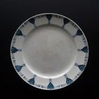 Arabia Arne lautanen 1911-20 rotanhäntäleima 21cm fajanssi - pikkukuva 1