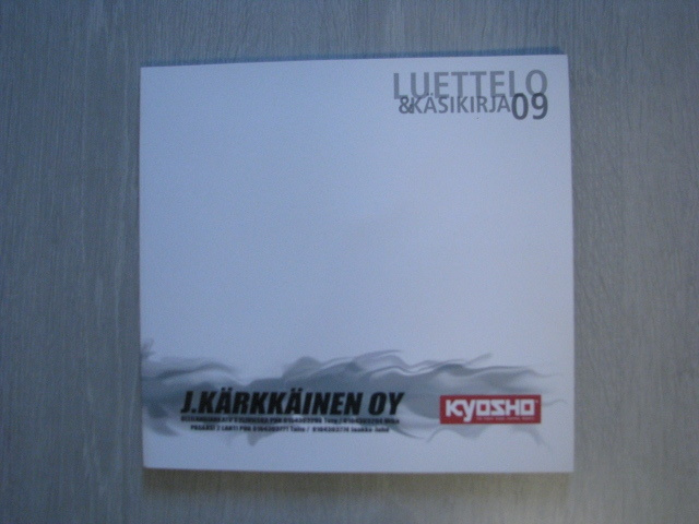 KYOSHO LUETTELO & KÄSIKIRJA 2009