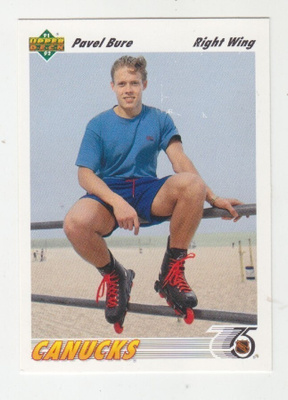 91-92 UD Pavel Bure.