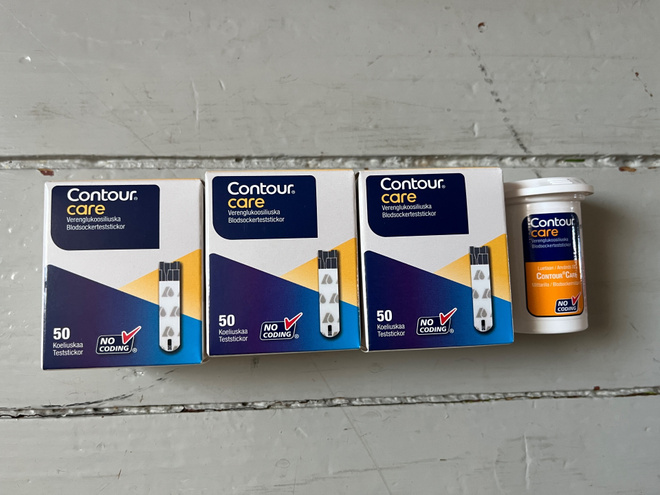 Contour Care testiliuskat (3+1 laatikkoa)