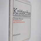 Christa Burger : Textanalyse als Ideologiekritik - Zur Re... - pikkukuva 1