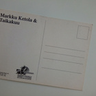 MARKKU KETOLA nimmaroitu fanikortti ( Sis.postikulut ) - pikkukuva 2