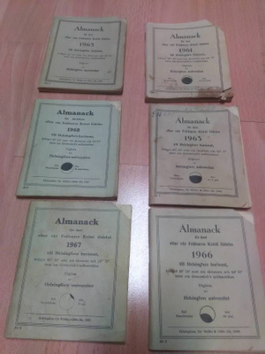 Yksi Almanakka 1960-luvulta