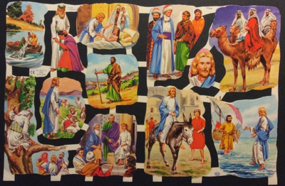 MLP 1564 A - Uskonnollinen kiiltokuva-arkki
