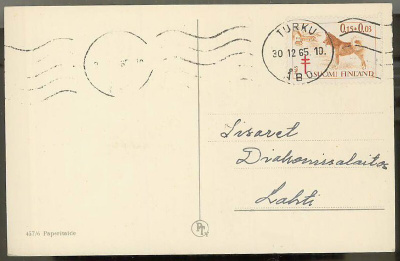 1965 tub 15p painotuotekortti