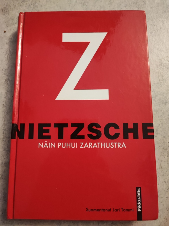 Nietzsche Näin puhui Zarathustra UUSI SUOMENNOS