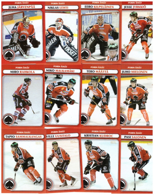 ÄSSÄT Pelaajakortit 2010-2011