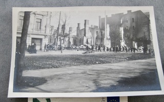 VANHA Valokuva Tampere Valtauksen Jälkeen 1918 Vapaussota