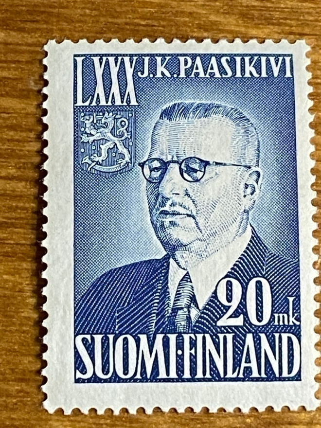 PRESIDENTTI J.K PAASIKIVI 80 VUOTTA**