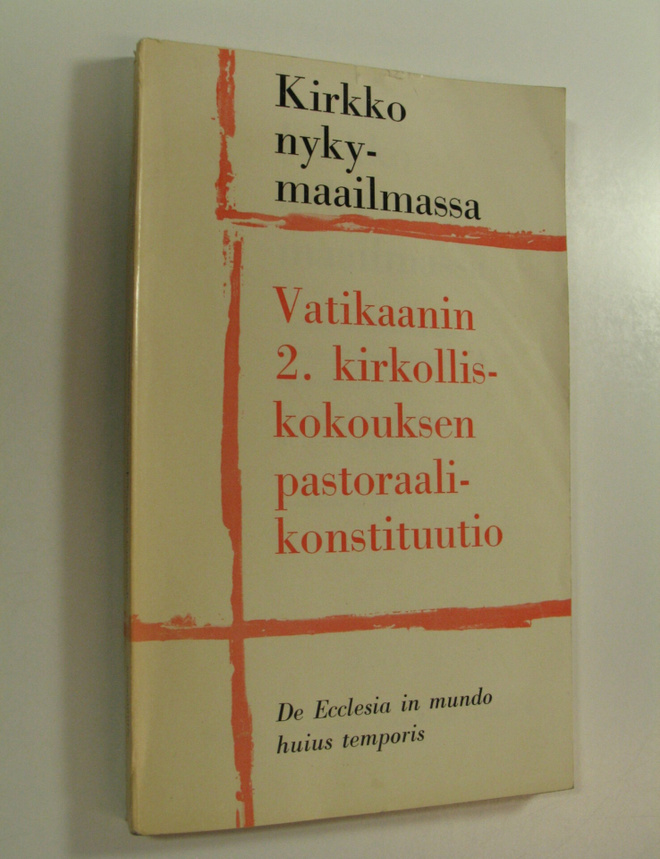 Kalevi (suom.) Vuorela : Kirkko nykymaailmassa : Vatikaan...