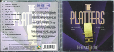 THE PLATTERS . CD-LEVY . THE HITS COLLECTION