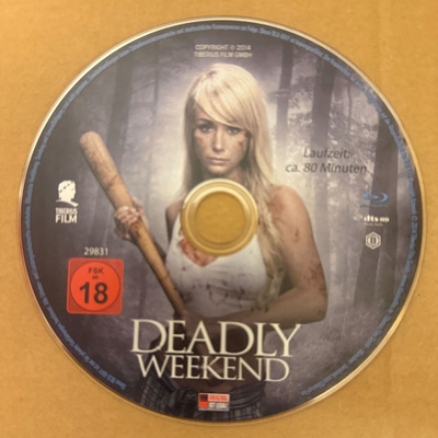 DEADLY WEEKEND / MUCK (BD) PELKKÄ BLURAY LEVY