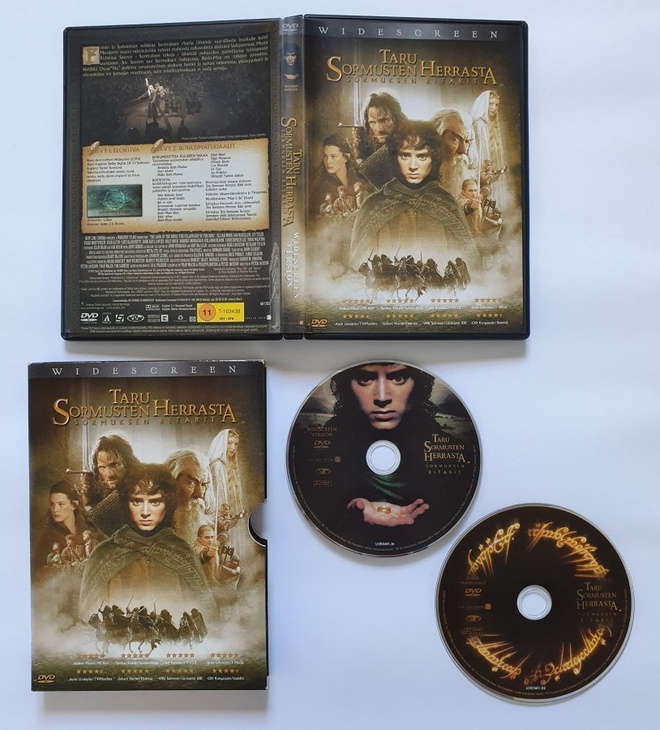 Taru Sormusten Herrasta: Sormuksen ritarit - DVD