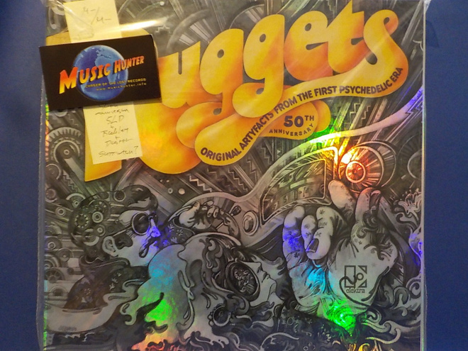 VARIOUS - NUGGETS - M-/M- 5LP + BOOKLET + POSTER BOX SET