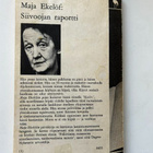 Maja Ekelöf: Siivoojan raportti (nid.) - pikkukuva 2
