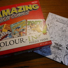 Palapeli 1000 p., 'Amazing Action Comics' + värityskirja - pikkukuva 1