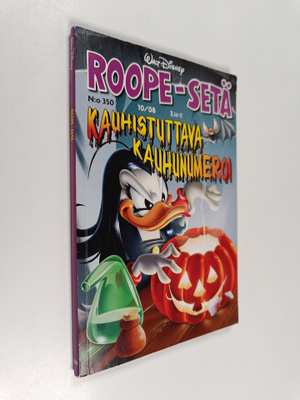 Walt Disney : Roope-setä 10/08 : Kauhistuttava kauhunumero