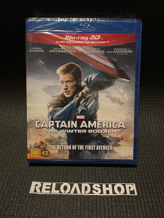 Captain America: The Winter Soldier (2014) – 3D Blu-ray