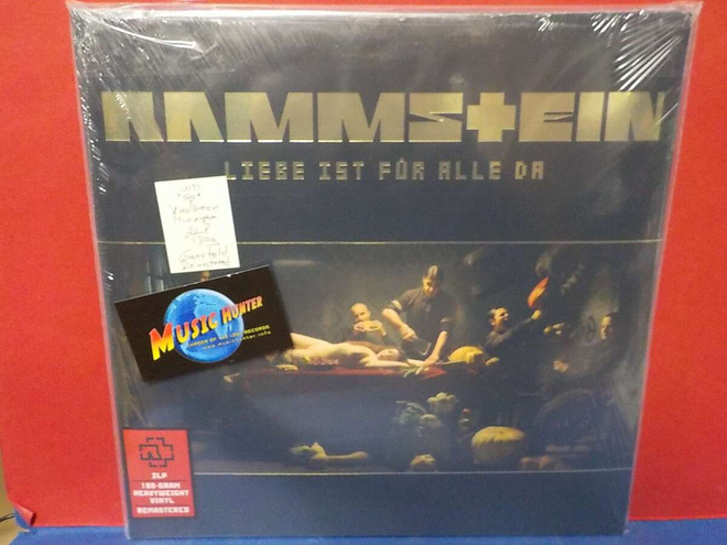 Rammstein – Liebe Ist Fur Alle Da UUSI "SS" 2LP