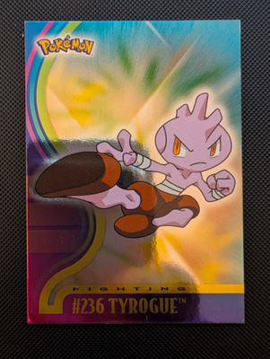 Tyrogue foil Pokemon Topps Johto