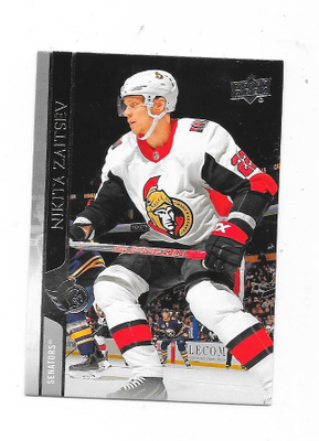 2020-21 Upper Deck #132 Nikita Zaitsev Ottawa Senators