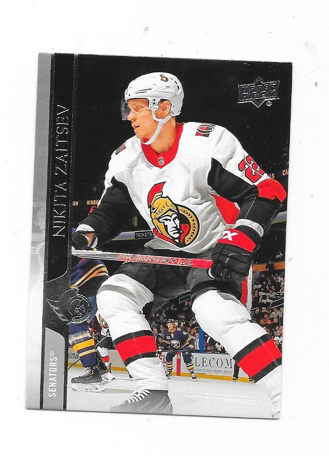 2020-21 Upper Deck #132 Nikita Zaitsev Ottawa Senators