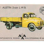 Kahvilappu AAA n:o 2 AUSTIN 2-ton L. W.B. - pikkukuva 1