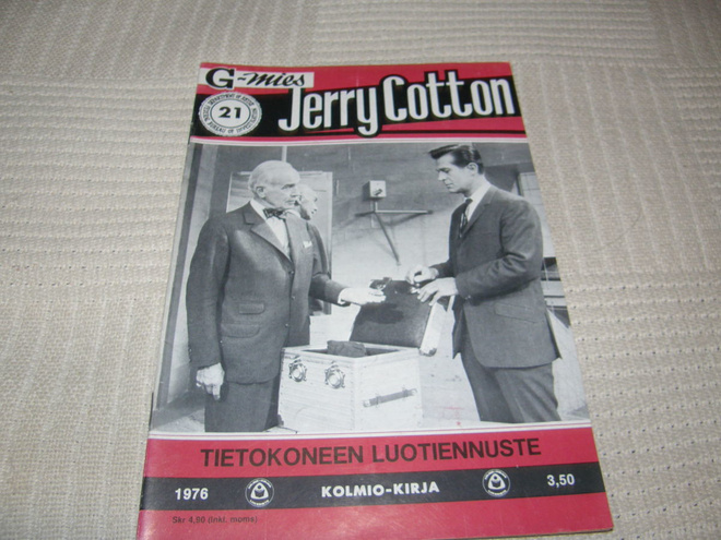 Jerry Cotton 21/1976 Tietokoneen luotiennuste