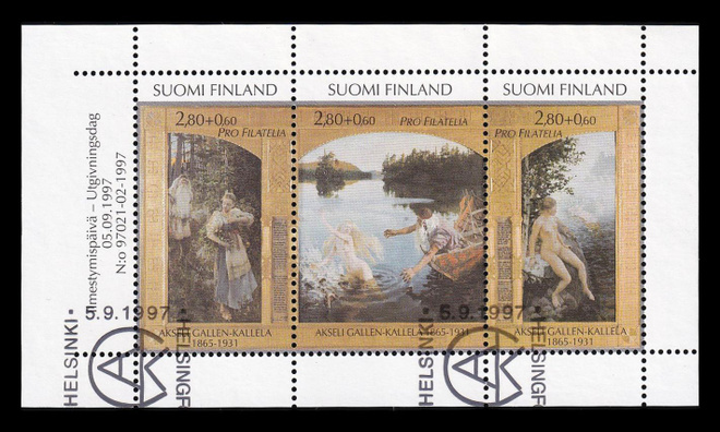1395-7hb o Pro Filatelia vihkolehti EPL (1997)