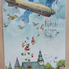 Lentokoneet ja Zeppelin tiputtavat ruusuja p. 1931 Eesti - pikkukuva 1