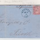 Saksa Reich Pohjoissaksa 1868 kirje - pikkukuva 1
