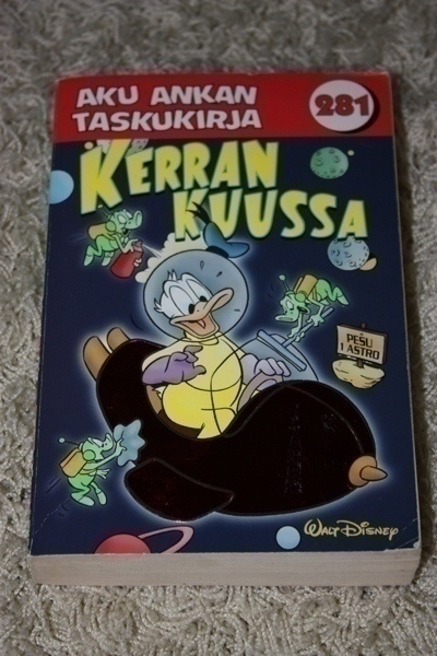 Aku Ankan taskukirja # 281 – Kerran kuussa (1.p) - TUPLA