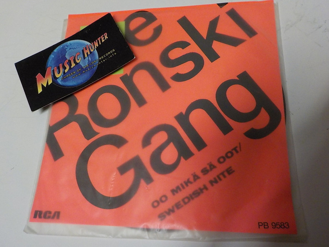 THE RONSKI GANG - OO MIKÄ SÄ OOT EX+/EX+ 7'' SINGLE