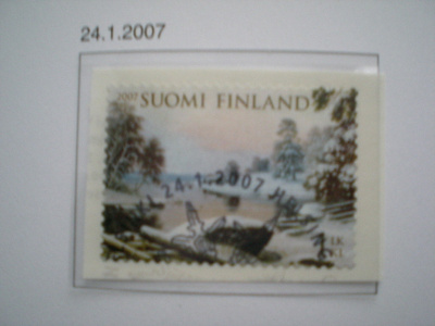 EP-leimattu merkki 1. lk Haminanlahti 2007 - LaPe 1815
